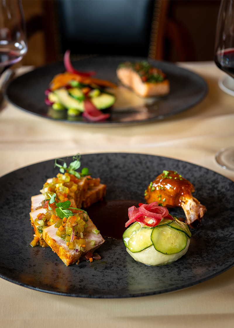 Schweinebauch, Spareribs, Bao